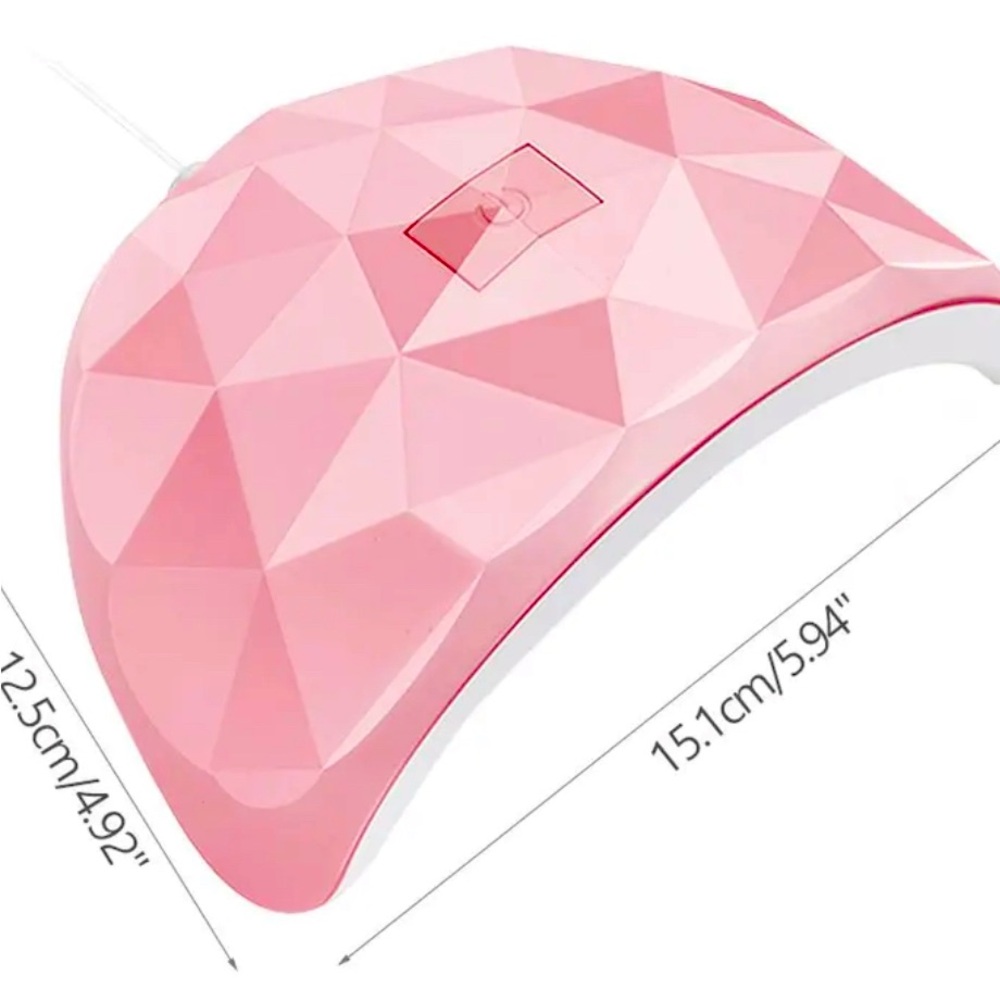 UV LED nail lamp perfect for self care at home acrylic nails brand new